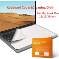 MacBook Pro Laptop Cleaning Cloth for 13 15 16 inch Keyboard Protective Film Keyboard Blanket Microfiber Dustproof Screen Cleaner Cover Apple Notebook Palm
