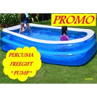 Kolam mandi besar murah kanak-kanak dan dewasa, pump percuma*, Inflatable swimming pool for child la