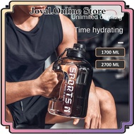 JUMBO SPORTS WATER BOTTLE FOR MEN AND WOMEN / GYM FITNESS WATER BOTTLE / 1700 ML 2700 ML WATER BOTTL