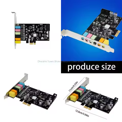 HX6A ST117 Sound Card CM6212 7.1CH With I2S Interfaced And 192K/24Bit S/PDIF