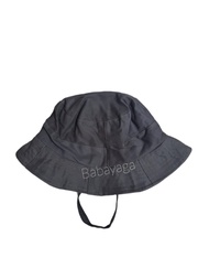 topi bucket wanita pria dewasa topi bucket wide dewasa topi bucket hat - rimba charcoal
