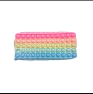 SHINOBI - Kotak Pensil / Pensil Case Pop It Dengan Resleting Ukuran Sedang. Murah