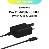 (100% Original) Samsung 45W PD Adapter (USB-C) (With c to c Cable)