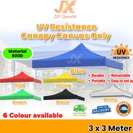 10x10 Ft 3x3m Canopy Canvas only market canopy kanvas kanopi kain kanopi khemah pasar