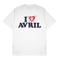 Avril Lavigne - I Love Avril White Slim Fit