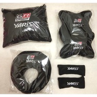 Toyota Yaris GR Sport Interior Accessories Car pillow, seat back, seat cover, headrest, 4 in 1