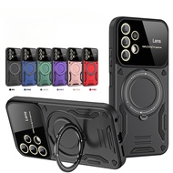 Samsung A04s a13 5g SM-A047F SM-A047F/DS SM-A047F/DSN SM-A047M Rotating magnetic charging bracket ar