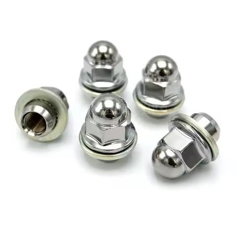 1/2/4/6/8/10 pcs M12*1.5 Standard Wheel Lug Nuts For Mitsubishi Pajero Montero Outlander ASX Lancer 