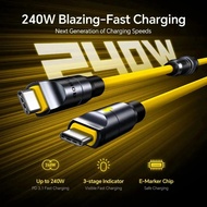 AOHI The Future PRO Creative Power Cable Set 240W PD3.1 Type C Fast Charging 8K Video Display