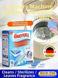 ONEFULL | 99.9 Percent Sterilization Deodorizing Washing Machine Cleaner 16 Capsules
