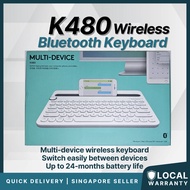 [SG] K480 Bluetooth Wireless Keyboard - Multi-Device Keyboard