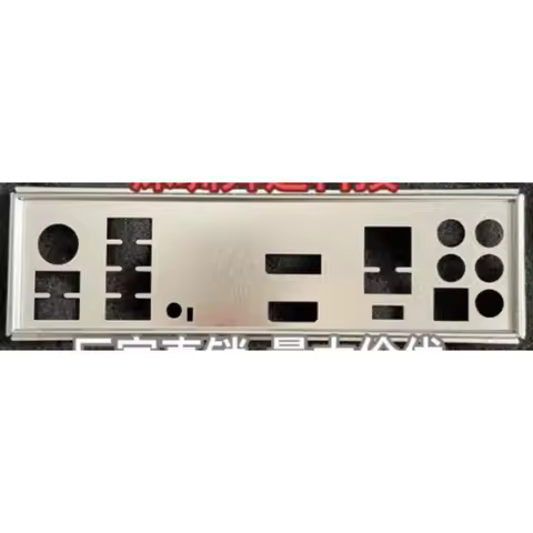 I/O IO Shield Back Plate for ASUS TUF GAMING B450M-PRO S B550M-PLUS Motherboard Bezel Back PlateBlan