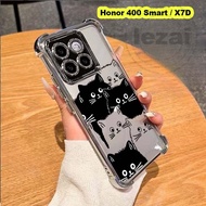 Casing Honor 400 Smart 400Smart 5G Casing Honor X7D X7 D Case Soft Shockproof Transparent Clear Back