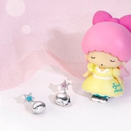 KikiLala星燦系列-雙子星晶鑽純銀耳環