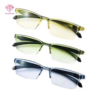 beatybilibili Smart Automatic Zoom Reading Glasses Rimless Ultralight Anti Blue-ray Spectacle Radiat