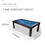 台球桌 Billiards Multifunctional Black 8 Pool Table Family Table Tennis 3 in1 Dining Table American 9-b