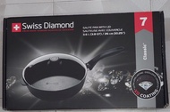 全新Swiss Diamond鑽石鍋26厘米圓深煎鍋（含蓋）