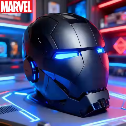 Iron Man Mk5 Helmet Electric Mk50 Cosplay Multi-Piece Opening And Closing Helmet Voice Control Eyes 