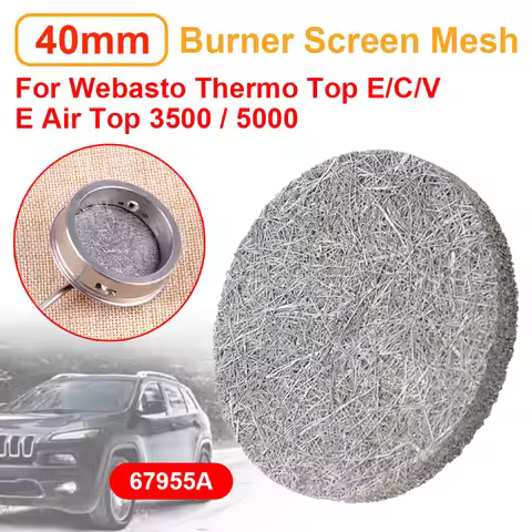 1/2Pcs Steel Filters Car Heater Burner Screen Mesh Parking For Webasto Thermo Top E/C/V E Air Top 35