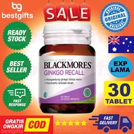 BLACKMORES GINKGO RECALL ACTION GINKO GINGO GINGKO FORTE KALBE VITAMIN BILOBA ANTI PIKUN BPOM - 30 T