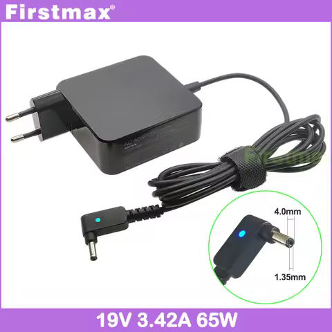 19V 3.42A 65W Power Supply for Asus F556UV K556UB K556UF K556UJ K556UQ K556UR R558UF R558UQ R558UR W