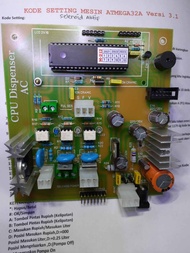 CPU Pom Mini Atmega 32A Versi 3.2 Fitur Password Edit Nama Selenoid Aktif