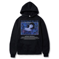 Perfect Blue Graphic Japanese Anime Hoodie Black Mens Sweatshirt Gothic Clothes Hoodies