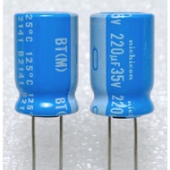 Nichicon BT 220uf 35v 125 Capacitor