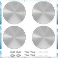 4 Sets Dutch Oven Knob Stainless Steel Replacement Knob Pot Lid Handle for Le Creuset, Aldi, Lodge E