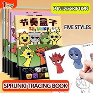 Sprunki Coloring Book Kids Educational Graffiti Tracing Book Coloring And Copying Picture Books Gift