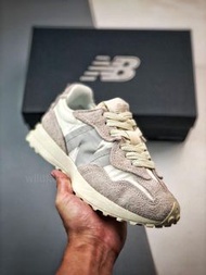 💜New Balance 327 海鹽灰奶白鞋 35-46碼