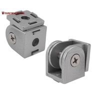 2 Pcs Aluminum Alloy Pivot Joint for Aluminum Extrusion Profile 2020 Series Flexible Pivot Joint 202