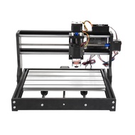 【Delivery 2 days+100% Original】2-in-1 2500mw Laser Engraver Upgrade Version CNC 3018 Pro Engraving Machine3 Axis Mini DIY CNC Router Kit with Offline Controller and ER11 + 5mm Extension Rod for Wood Plastic Acrylic PVC