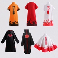 Anime Hokage Uzumaki Ninja Cosplay Costume 4th 6th Akatsuki Uchiha Tobi Obito Halloween Party Suit C