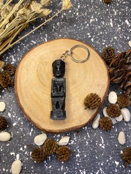 Gantungan kunci asmat miniatur