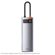 Baseus USB Type C USB3.0 PD SD TF RJ45 VGA Metal Gleam Series 8-in-1 Multifunctional Type-C Hub Dock