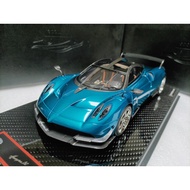 YY Model 1 18 Pagani Huayra Supercar Model Pagani Huayra BC Transparent Blue