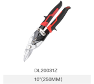 Kéo Cắt Tôn Thẳng - Cắt Bên Trái - Cắt Bên Phải Deli 10" - 250mm - Khả Năng Cắt Tối Đa 0.7-1.2mm