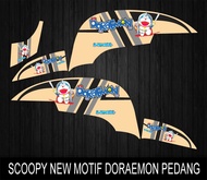 STIKER STRIPING DECAL SCOOPY FI NEW TAHUN 2015-2020 DORAEMON PEDANG