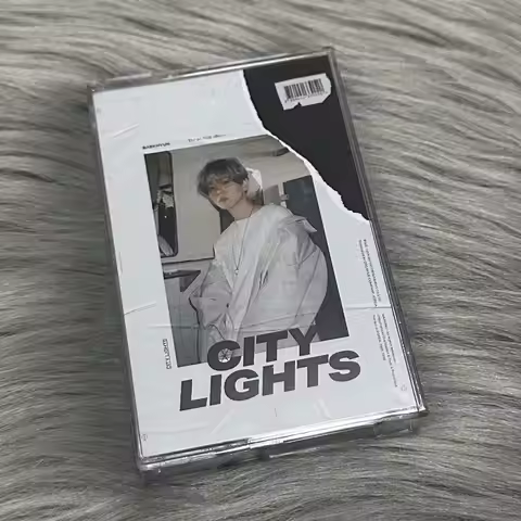 EXO BaekHyun Solo Album City Lights Korean Music Cassette Brand New Unopened Merchandise Collectors 