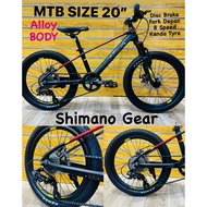 BASIKAL BUDAK / TRS PICADOR / BASIKAL MTB / 20inch MTB BASIKAL / Basikal size 20 inch / BASIKAL KANA