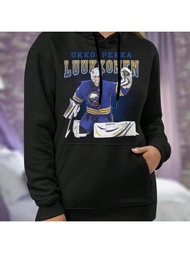 Ukko-Pekka Luukkonen Hockey Big Size Women Hoodie Sweatwomen Hoodies For Women Athlete Bootleg Club 