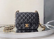 Chanel mini square flap calfskin