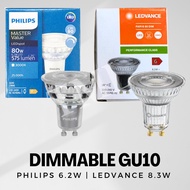 Philips Dimmable GU10 LED Bulb 6.2W Ledvance Dimmable GU10 LED Bulb 8.3W Warm White Cool White TML