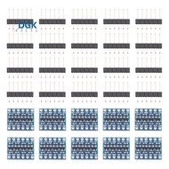 10Pcs 4 Channel IIC  Logic Level Converter Bi-Directional Module 3.3V to 5V Shifter for  (Pack of 10