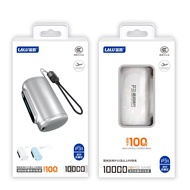 Blue Road P31 3c Certified Capsule Power Bank Large Capacity Comes with Lanyard Cable Fast Charge Mi