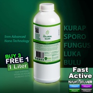 PA PureColloidal Silver ionic Nano Silver 1 Liter 30ppm Nano Perak Pure Colloidal Silver zarah kurap