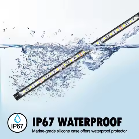 Boat LED Light Bar Boat Navigation Light Deck Light Night Fishing Light Yacht Accessories for Kayak