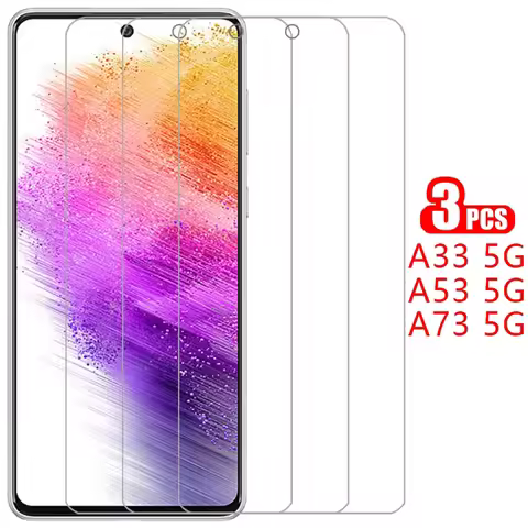 tempered glass for samsung a33 a53 a73 5g protective glass screen protector on galaxy a 33 53 73 33a