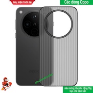 Find X8 / X8s / X8 Pro / X8 Ultra / X7 Ultra case with vertical stripes, super light and thin, reduc